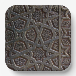 Assiettes En Carton Motif islamique