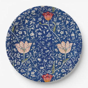 Assiettes En Carton Motif Medway (par William Morris)