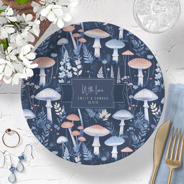 Assiettes En Carton Motif sauvage et capricieux ID1110 (Créateur téléchargé)