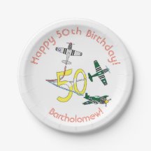 Moustangs 50e Anniversaire Plaque papier