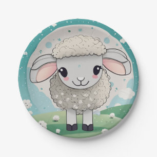 Assiettes En Carton Mouton mou