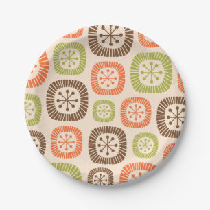 Assiettes En Carton Moyen-siècle Âge atomique moderne