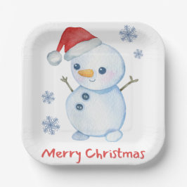 Assiettes En Carton Mr. Frosty