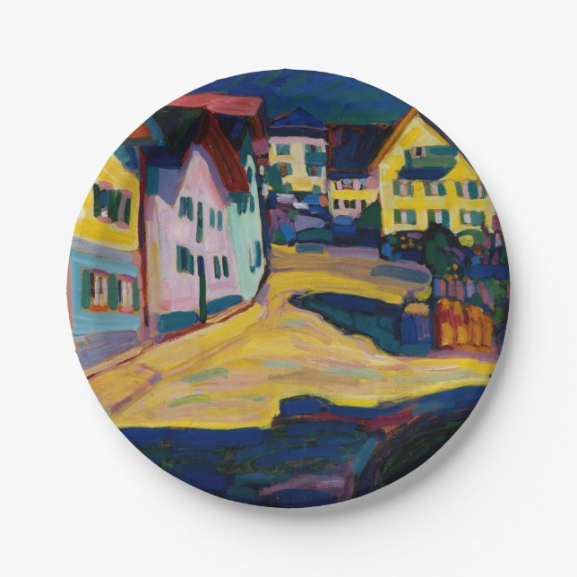 Assiettes En Carton Murnau Burggrabenstrasse 1 - Wassily Kandinsky (Devant)