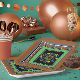 Assiettes En Carton MVB Mexican Pride 1 Design