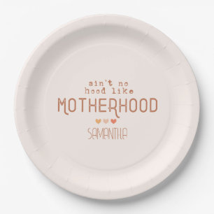 Assiettes En Carton N'Aint Pas De Hotte Comme La Mère
