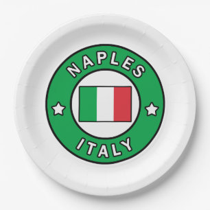 Assiettes En Carton Naples Italie