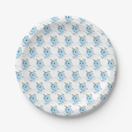 Assiettes En Carton Narwhal Angel Cutie
