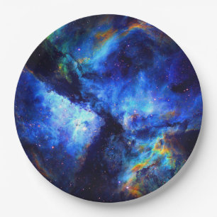 Assiettes En Carton nébuleuse exploration spatiale nasa astronomie