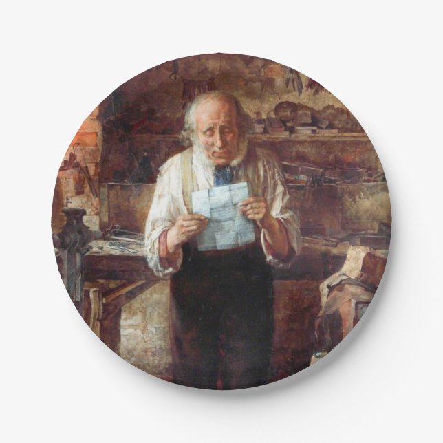 Assiettes En Carton News From My Lad (par James Campbell) (Devant)