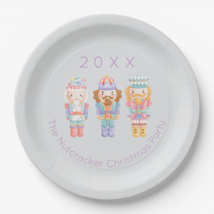 Assiettes En Carton Noël des noisettes