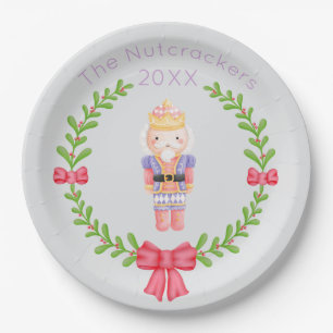 Assiettes En Carton Noël des noisettes