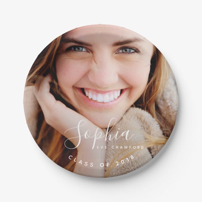 ASSIETTES EN CARTON NOM DU SCRIPT (Devant)