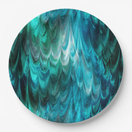 Assiettes En Carton nonpareil kelpie turquoise :