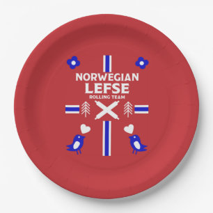 Assiettes En Carton Norvégien Lefse Flatpain