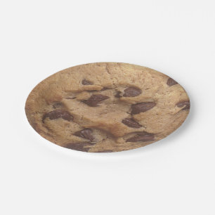 Assiettes En Carton Nouveau Chocolat Chip Cookie