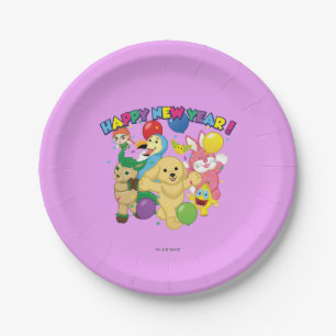 Assiettes En Carton Nouvelle année de Happpy