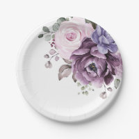 Nuances de pourpre Dusty fleurs Moody Floral Maria