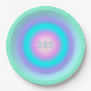 Assiettes En Carton Numéros d'ange 333 - Créativité et action