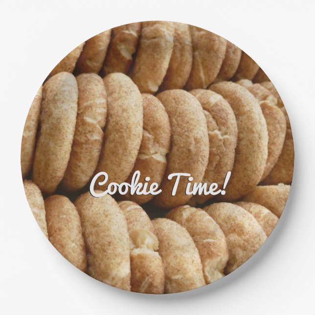 Assiettes En Carton odles de Snickerdoodles (Devant)