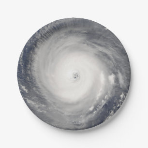 Assiettes En Carton Oeil de l'ouragan