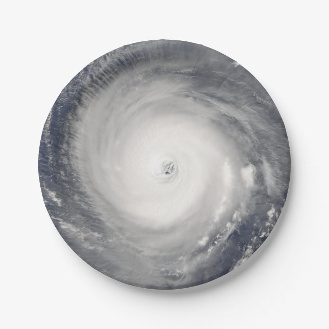 Assiettes En Carton Oeil de l'ouragan (Devant)