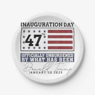 Assiettes En Carton Officiellement Déchargé Par Ce Qui A Été Trump 47