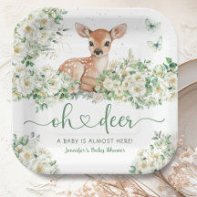 Oh Deer Baby Shower Gender Nautral