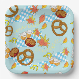 Assiettes En Carton Oktoberfest
