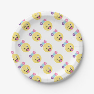 Assiettes En Carton OMG Emoji