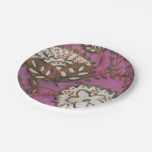 Assiettes En Carton Ornement rayonnant I