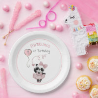 Ours Panda Mignon Ballerine Rose Anniversaire Enfa