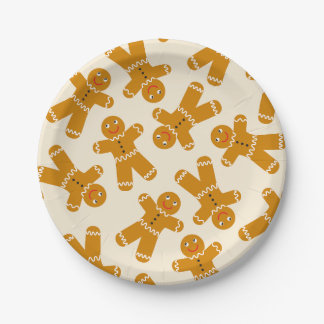 Assiettes En Carton Pain d'épices Cookies à la crème