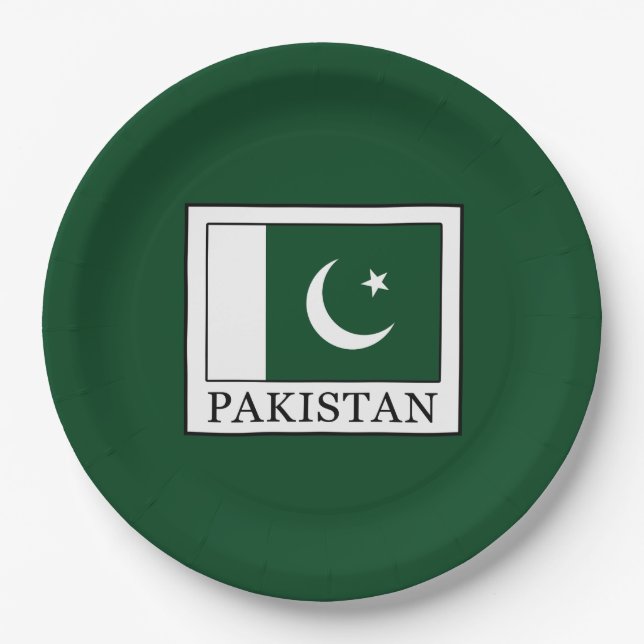 Assiettes En Carton Pakistan (Devant)