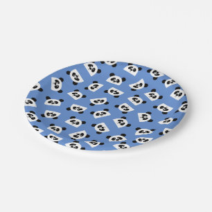 Assiettes En Carton Panda