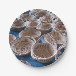 Assiettes En Carton Paniers de Sc Sweetgrass de Charleston