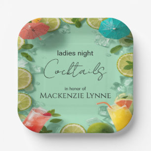 Assiettes En Carton Panneau de bienvenue pour une soirée cocktail de b