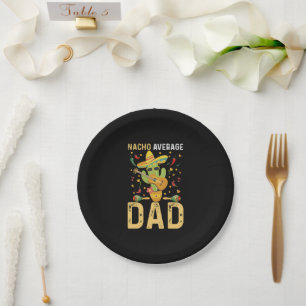 Assiettes En Carton Papa Nacho moyen Cinco De Mayo Papa mexicain