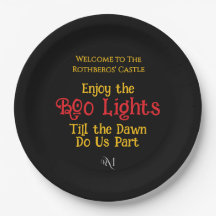 Paper Plate : HALLOWEEN #1