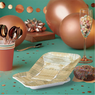 Assiettes En Carton Papier comptable du grand livre à café