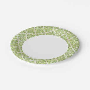 Assiettes En Carton Papier peint Vintage