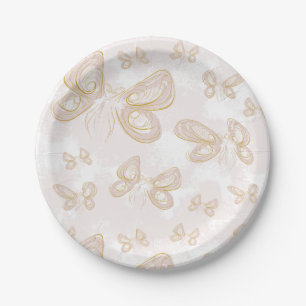Assiettes En Carton Papillon