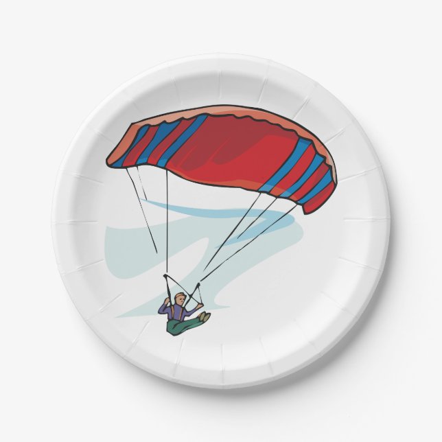 Assiettes En Carton Paraglider (Devant)