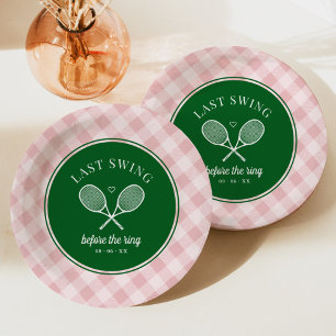 Assiettes En Carton Parfait Match Tennis Bachelorette Dernier Tour