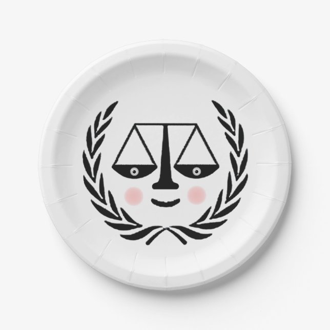 Assiettes En Carton Parti avocat (Devant)
