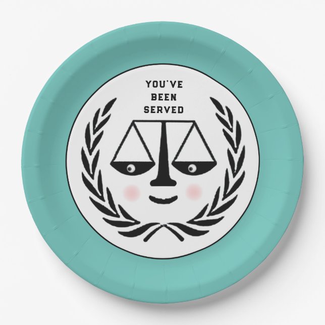 Assiettes En Carton Parti avocat (Devant)