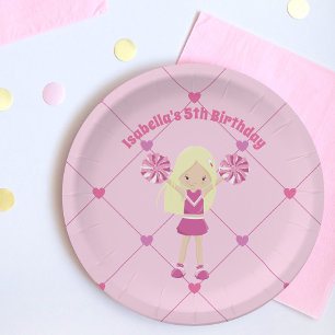Assiettes En Carton Parti d'Anniversaire de enfant personnalisé de Pom