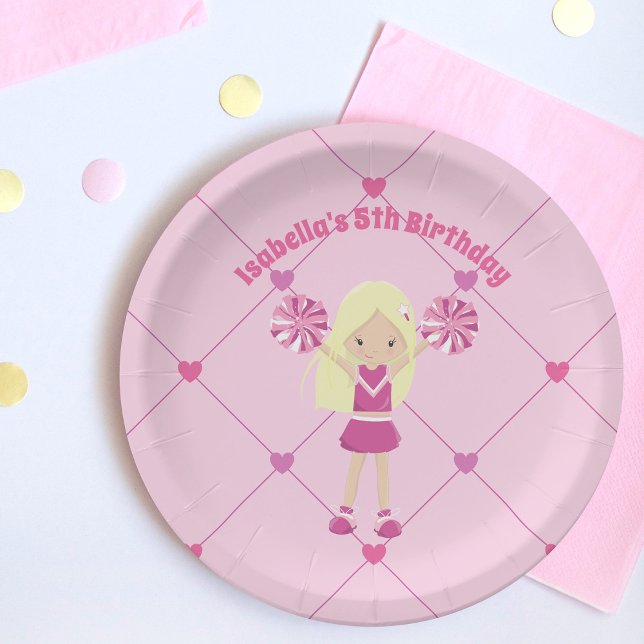 Assiettes En Carton Parti d'Anniversaire de enfant personnalisé de Pom (Créateur téléchargé)