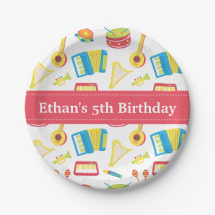 Assiettes En Carton Partie d'anniversaire de enfant de motif