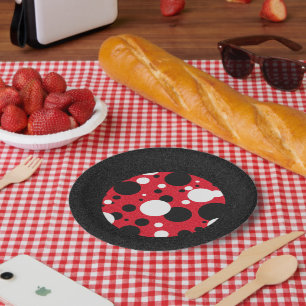 Assiettes En Carton Partie de douche de M. et de Mme Celebration de
